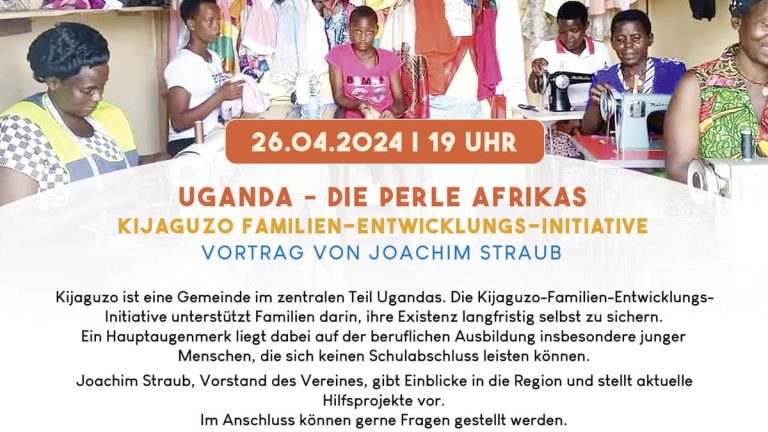 Uganda-Vortrag im Dorfladen Hiltensweiler