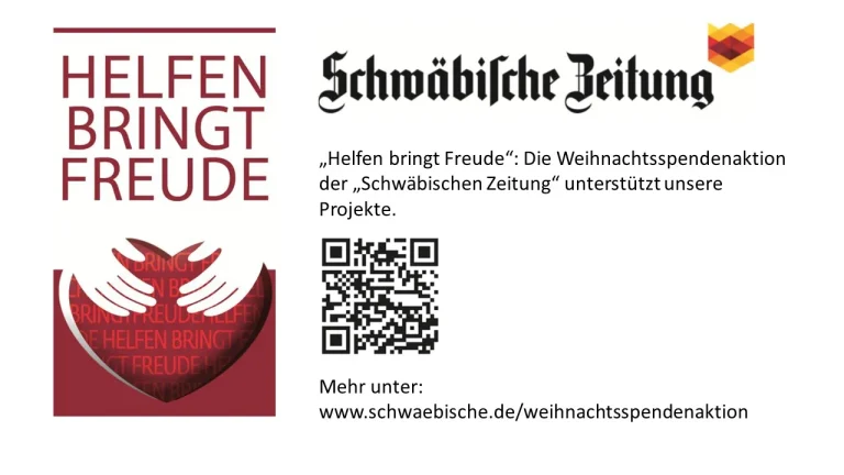 "Helfen bringt Freude": Die Weihnachtsspendenaktion der "Schwäbischen Zeitung"
